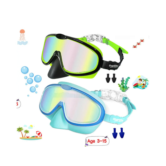 Kids Swim Goggles 2-Pack